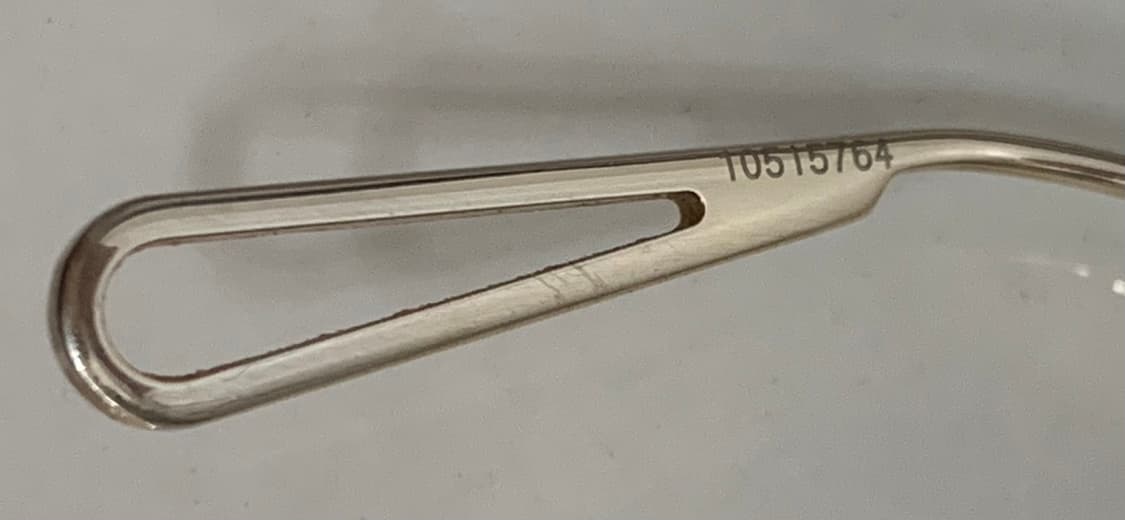 크롬하츠 섹셀 안경 sexcel 유광 골드 상품이미지7