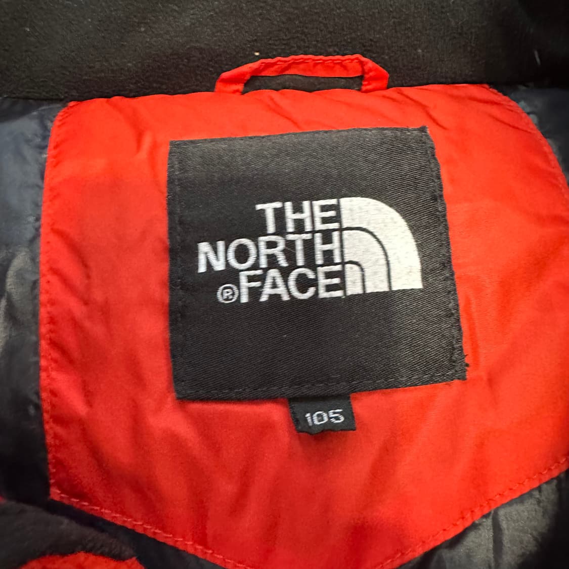 노스페이스 오렌지 패딩 상품이미지4