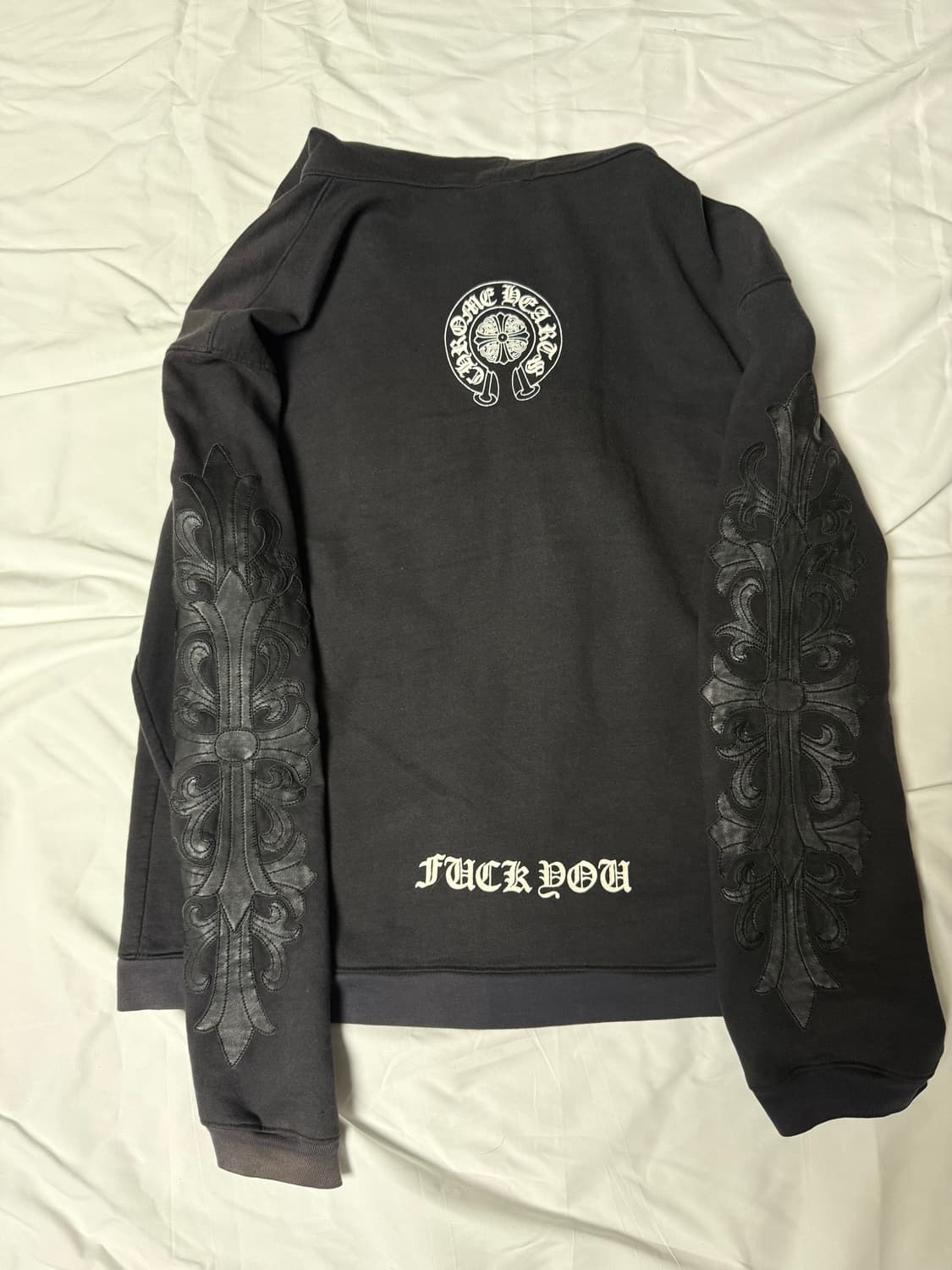 빈티지 Fuck you 크롬하츠 후디 상품이미지2