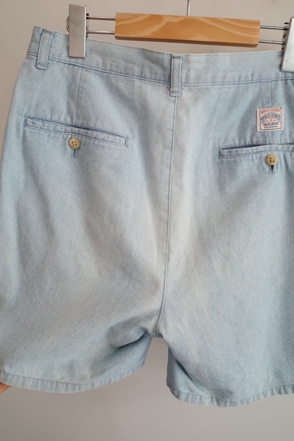 PoloRalphLauren 폴로 랄프로렌 투턱 데님쇼츠 (29인치) 상품이미지8