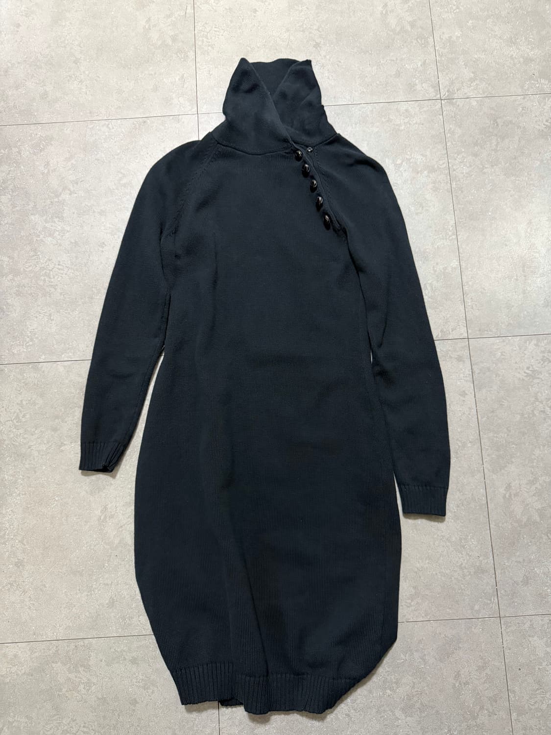 랄프로렌 폴로 숄카라 앨보레더패치 원피스 니트  44~55size 상품이미지1