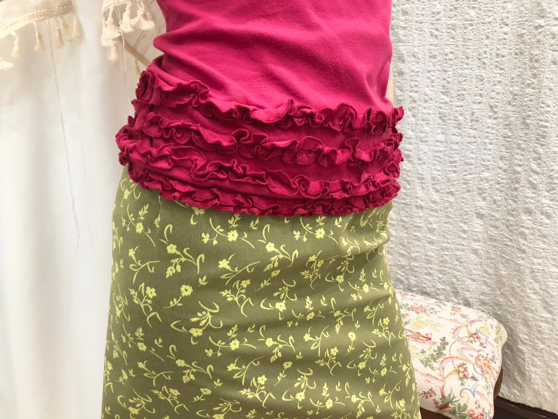Frill plum sleeveless 상품이미지1