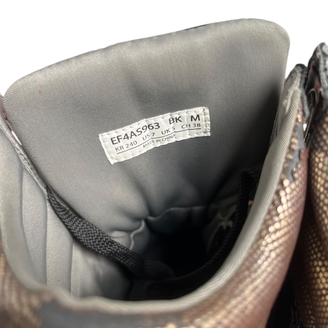 에고이스트 하이탑 스니커즈 레드 상품이미지5