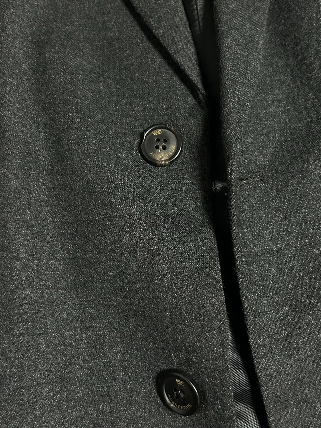 자라 x 아더에러 오버사이즈 울 블레이저 다크 그레이 상품이미지5