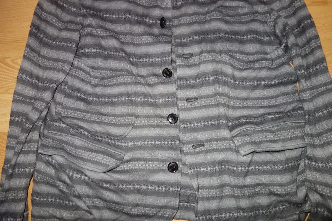 넘버나인 05AW “birds" 페어아일 패턴 가디건 상품이미지3