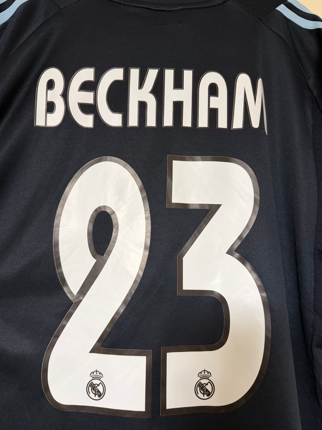 03-04 레알마드리드 어웨이 베컴 유니폼 L 상품이미지5