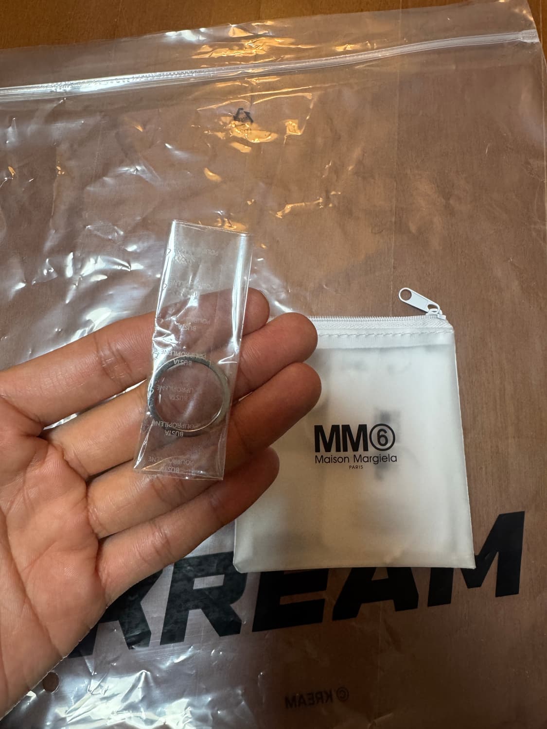 매종 마르지엘라 MM6 실버링 7 상품이미지4