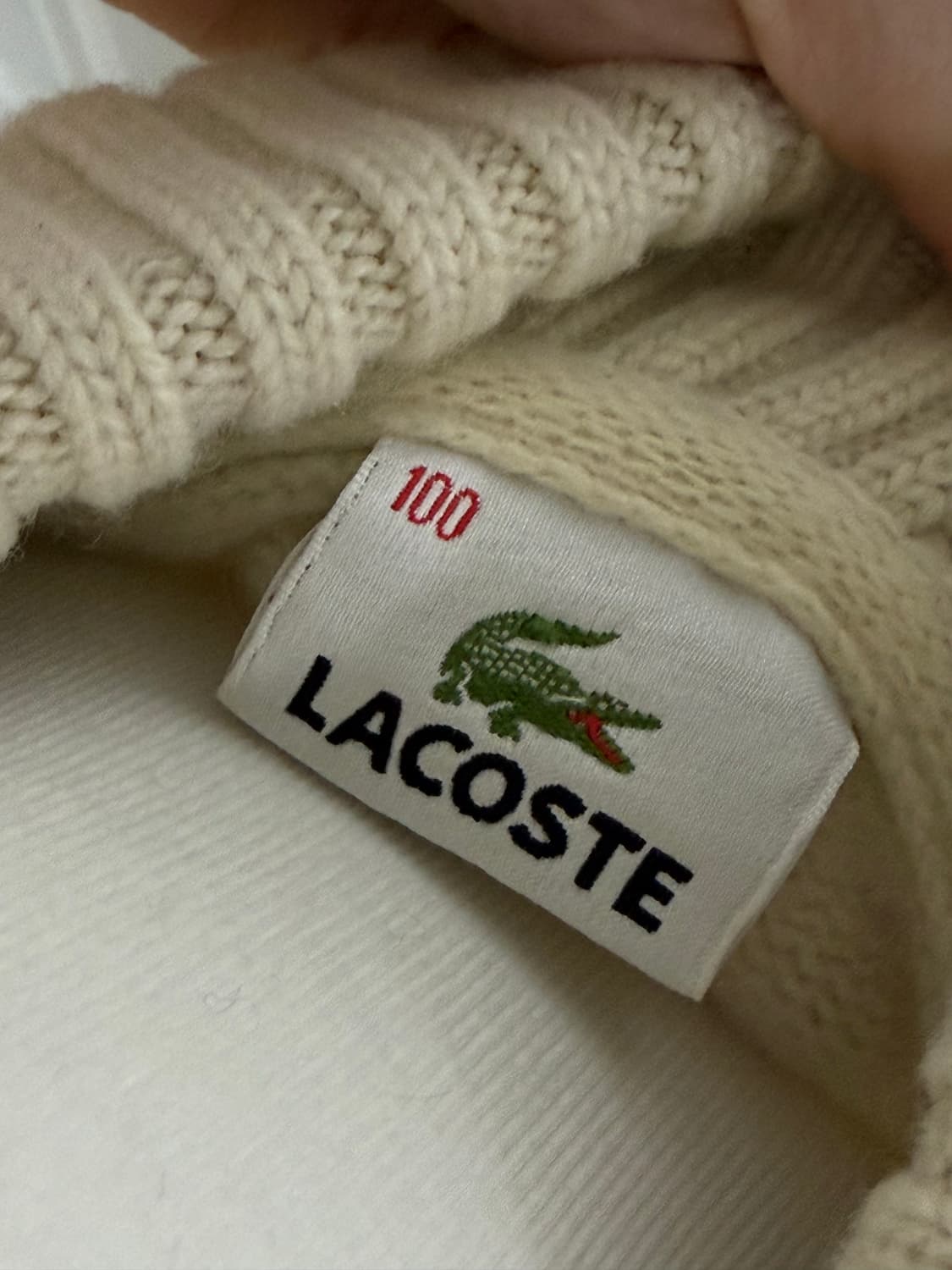 라코스테 카라 니트 상품이미지4