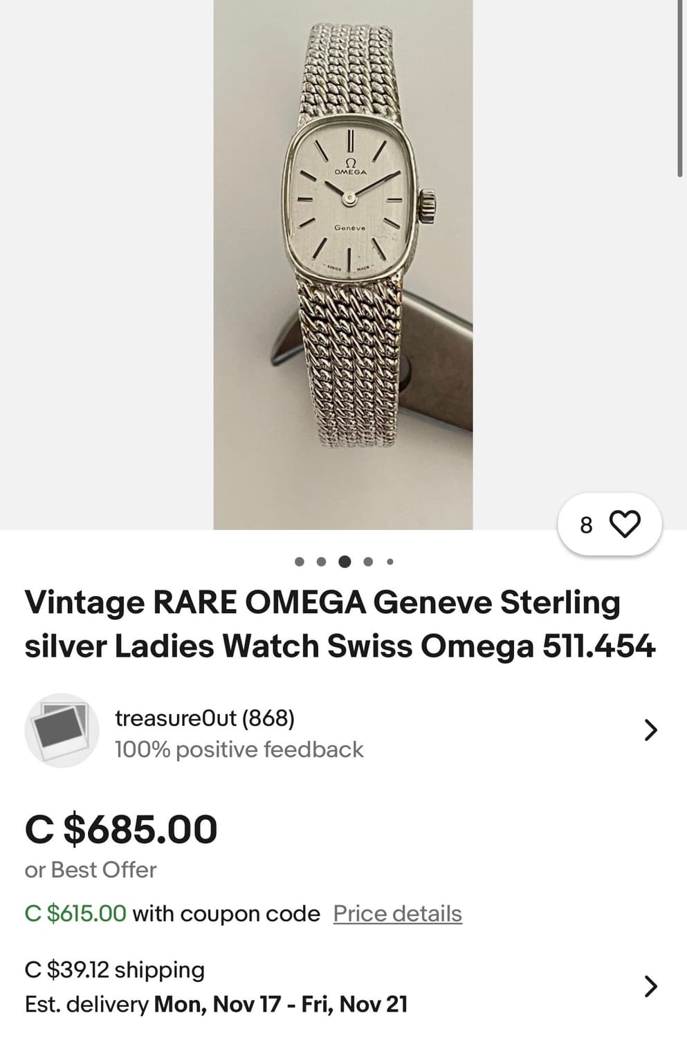 Omega De Ville vintage  상품이미지5