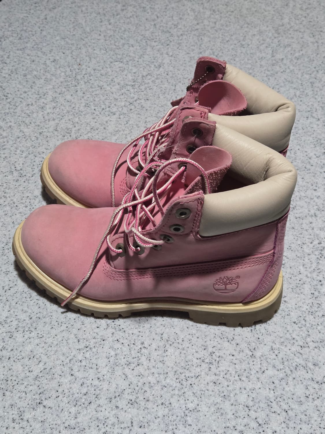 팀버랜드 6인치 부츠 핑크 상품이미지2