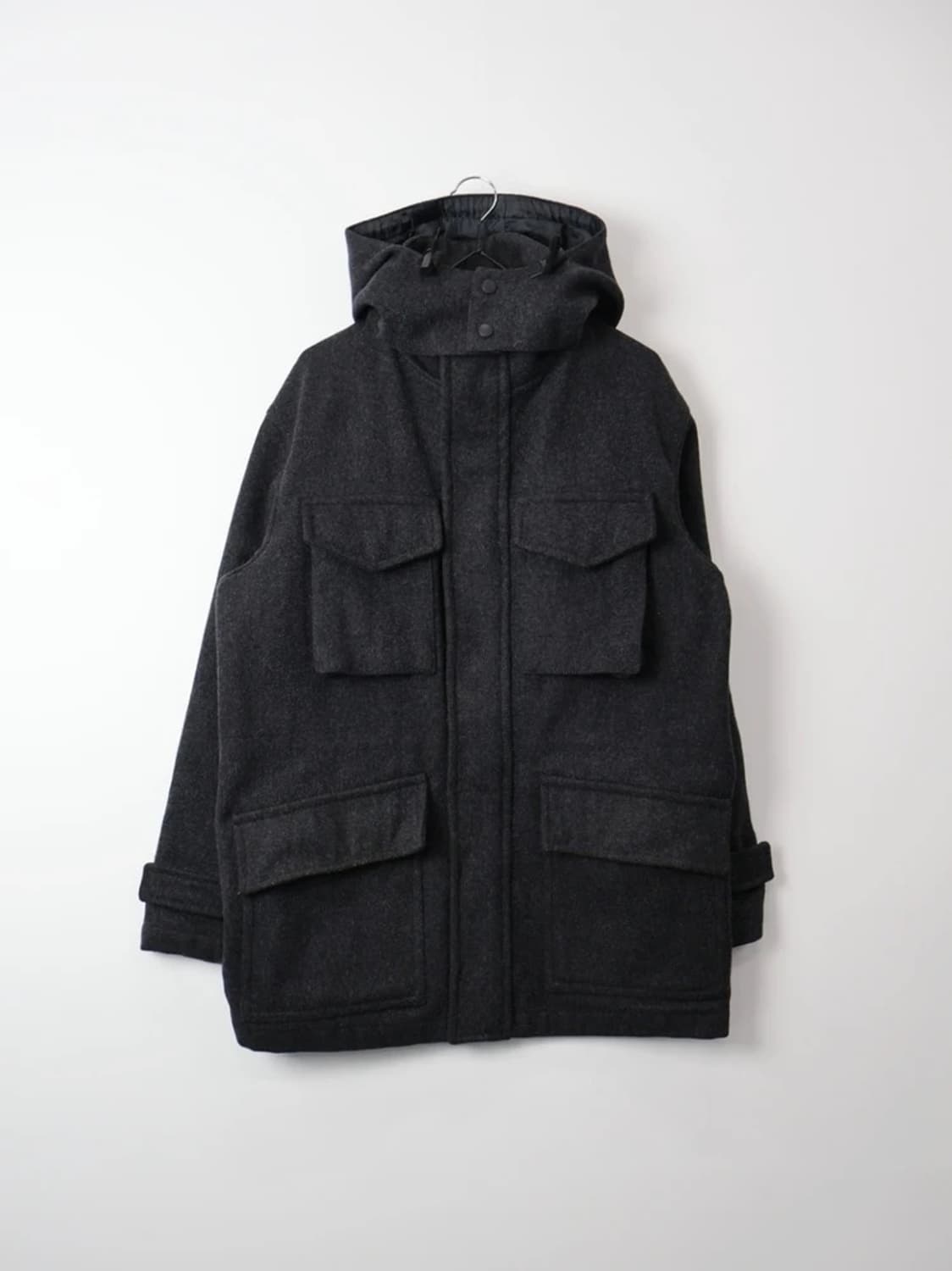 Men’s Bigi Hooded Wool Coat 상품이미지4