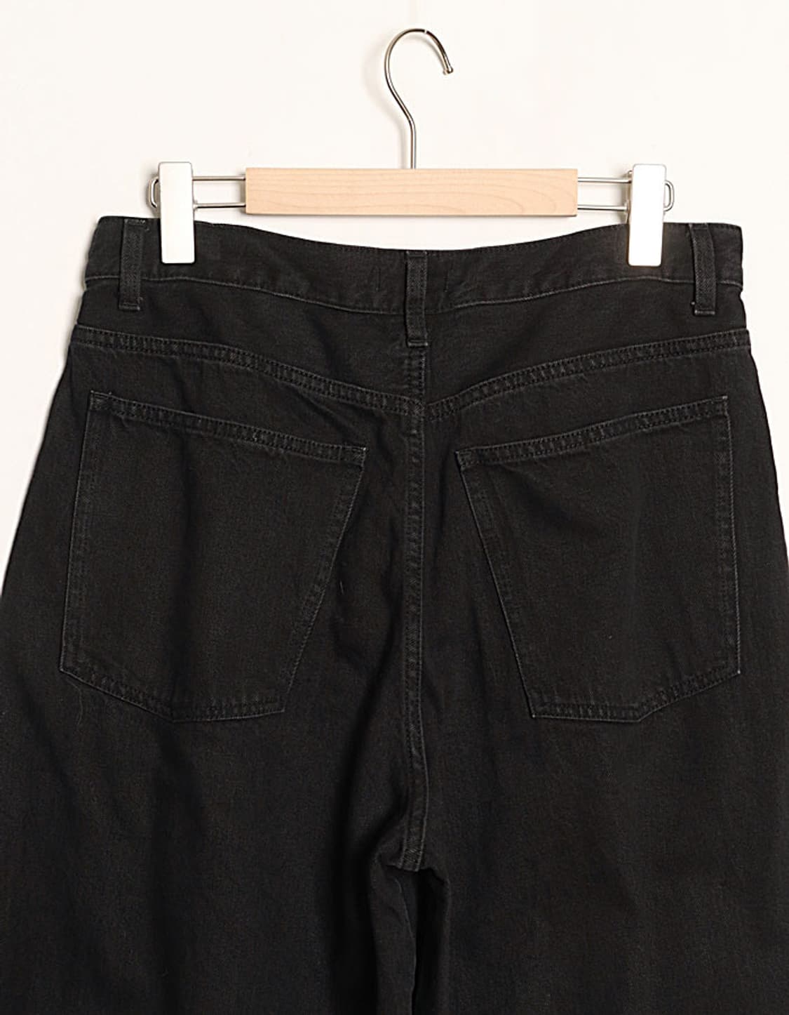 UNIQLO U Tuck Black Denim Pant (31) 상품이미지6