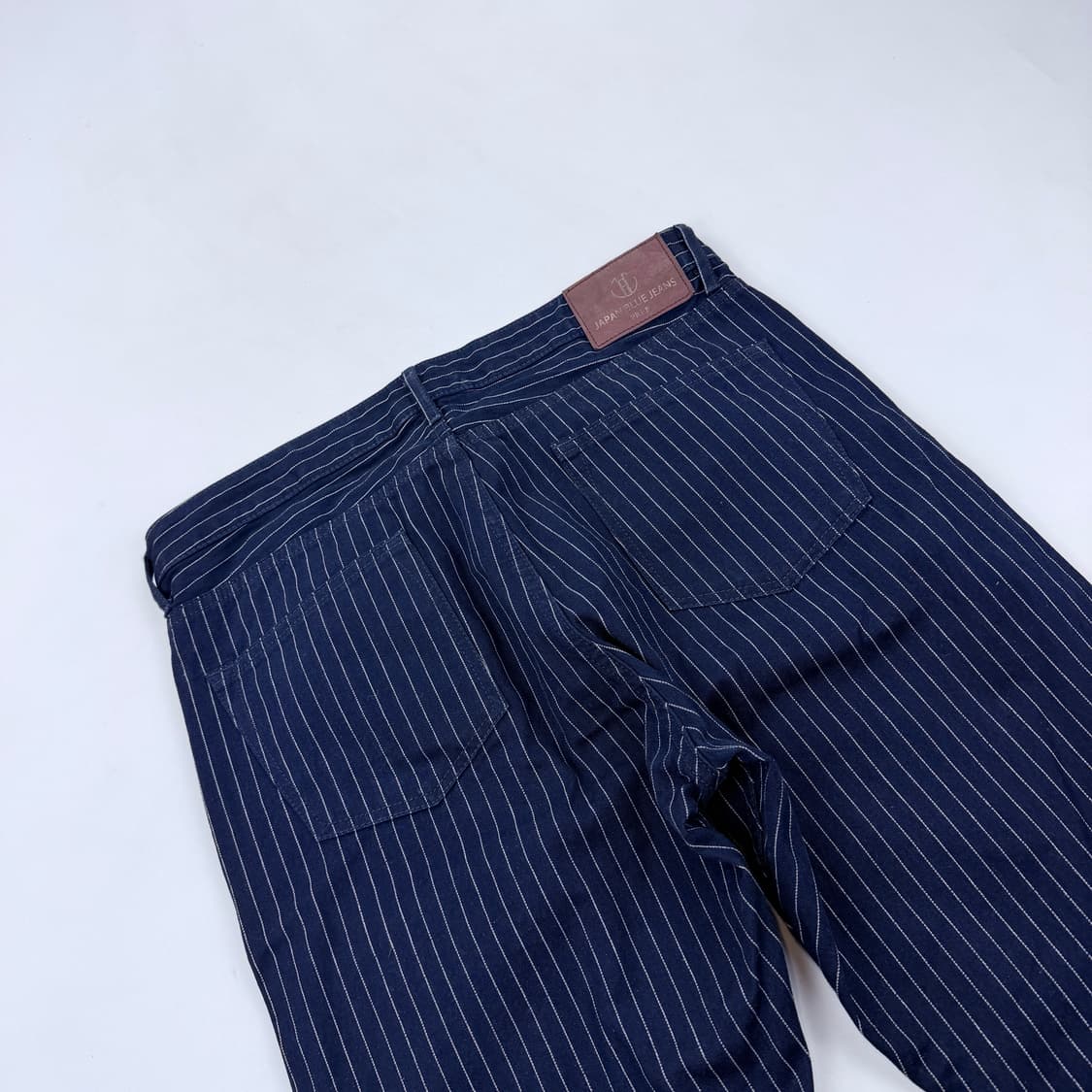 재팬블루 스트라이프 데님 와바시 데님 팬츠 상품이미지7