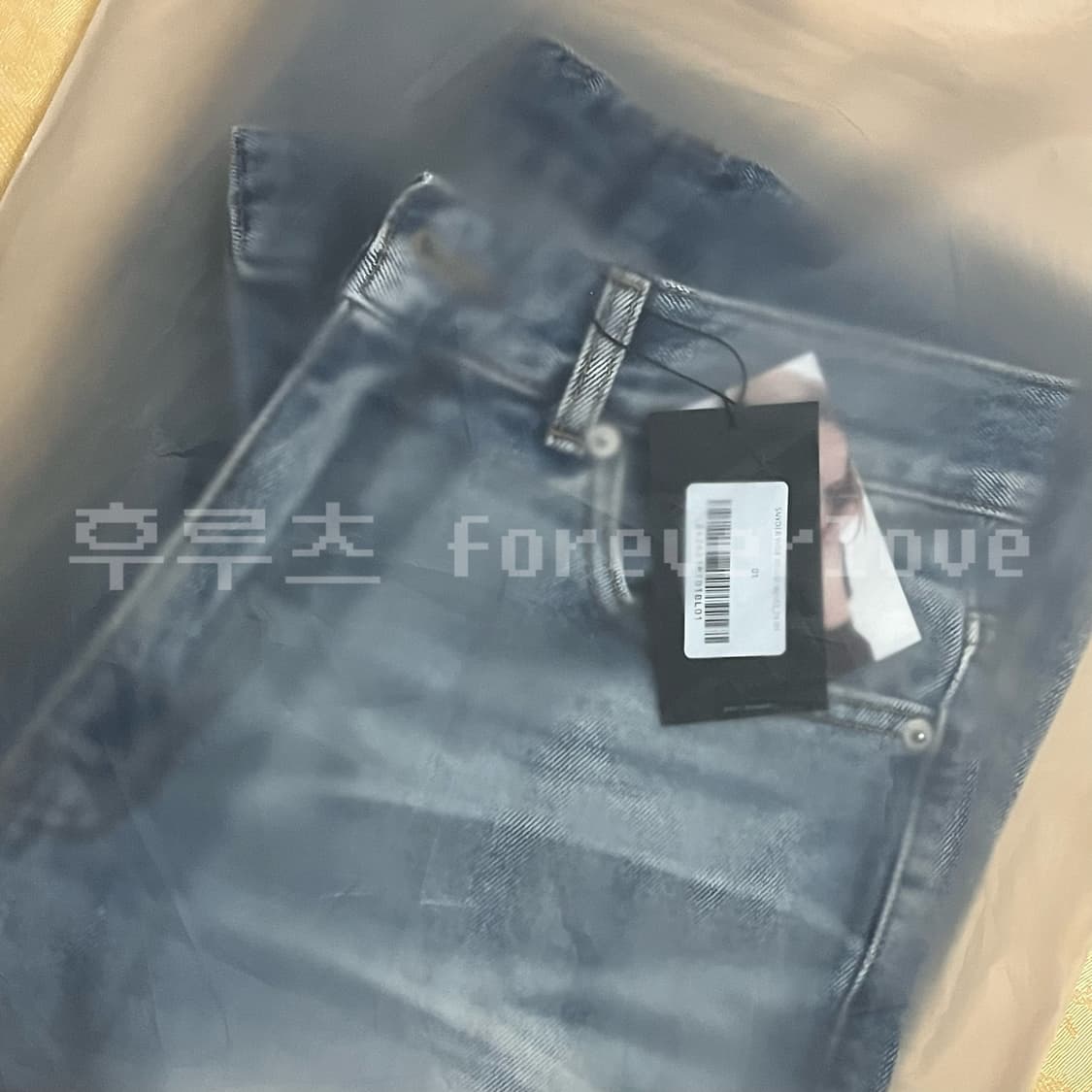 2000아카이브스 스나이더 와이드 데님 (블루) 상품이미지2