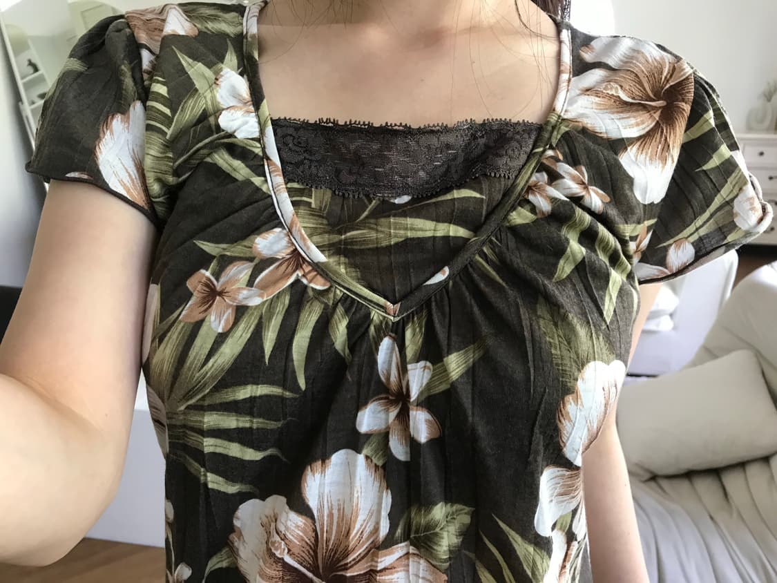 vintage pattern top 상품이미지7