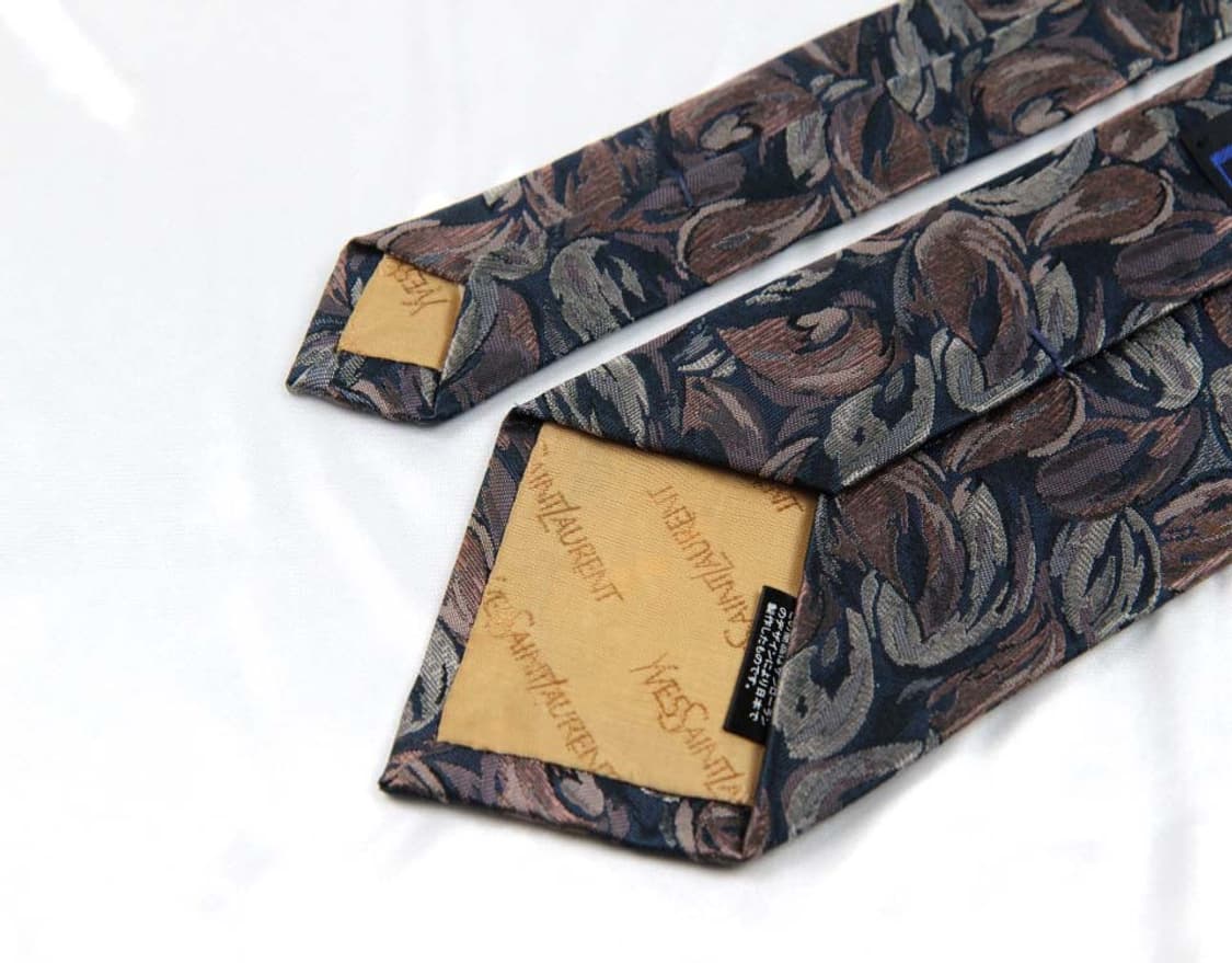 입생로랑 8.7cm A등급 남자 명품 넥타이 상품이미지4