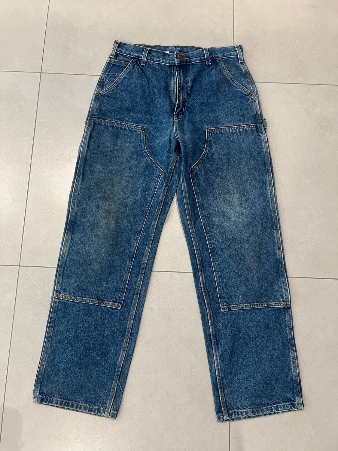 빈티지 칼하트 더블니 b73 33x32 상품이미지1