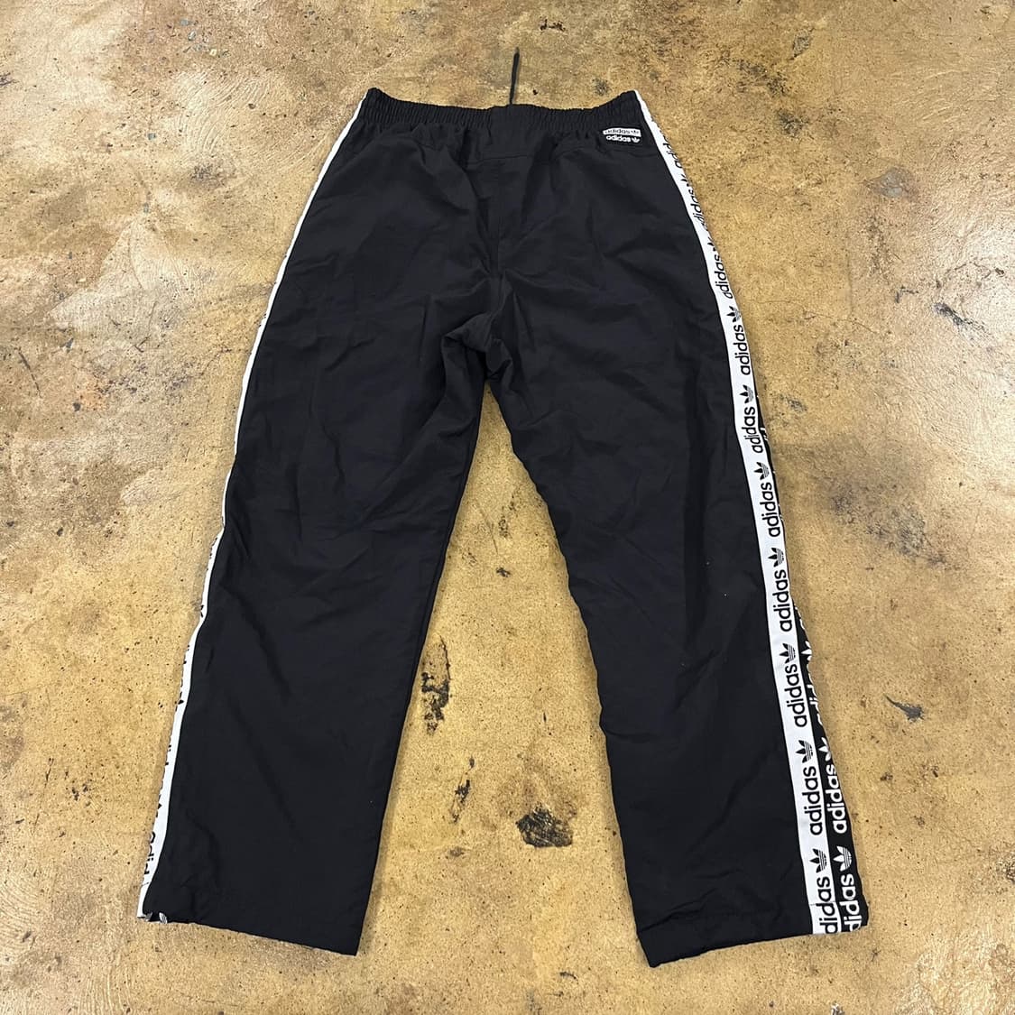 [정품/S] 아디다스 삼선 블랙 트랙팬츠 b19 상품이미지3