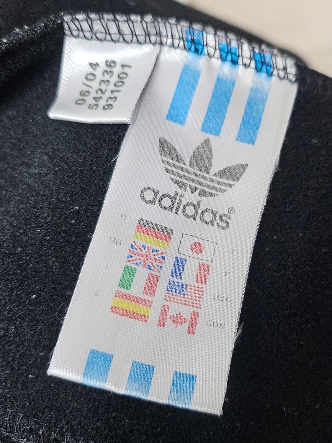 (100)L ☆초대장급☆ 아디다스 슈퍼스타 [검빨] 트랙탑져지 상품이미지3