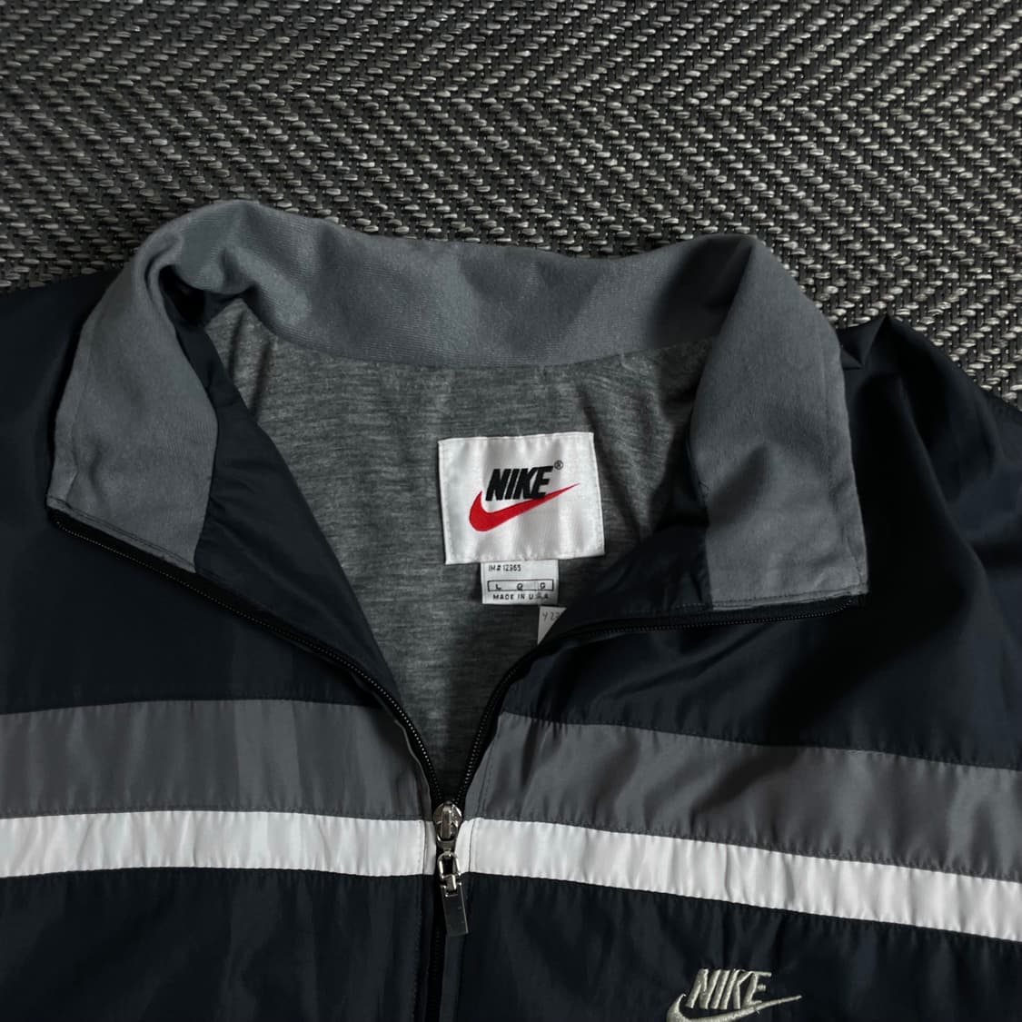 90s 나이키 올드스쿨 배색 박시핏 바람막이o 2924 상품이미지4