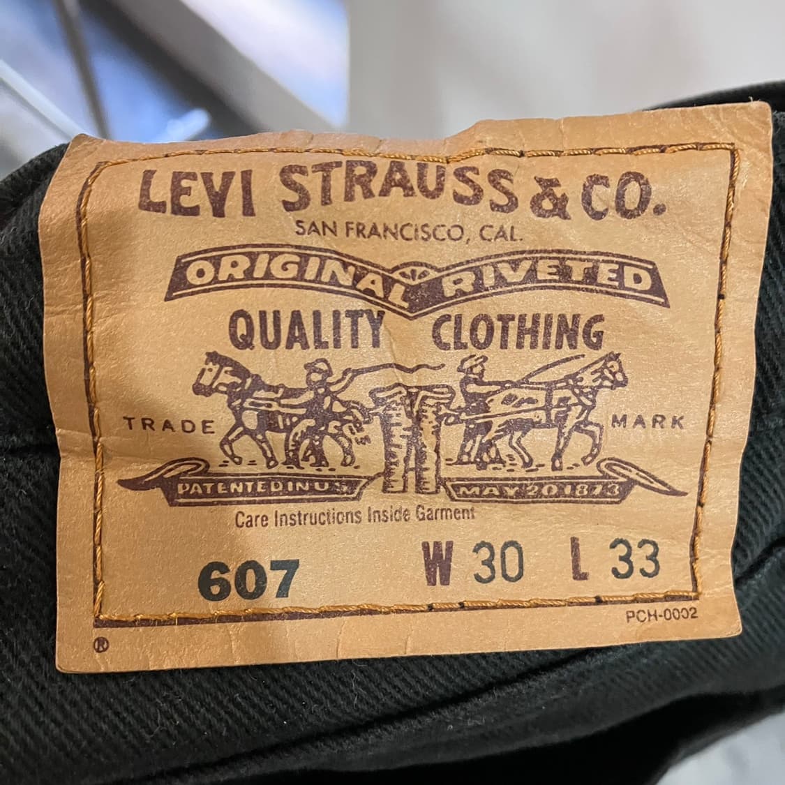 리바이스 607 데님팬츠 상품이미지7