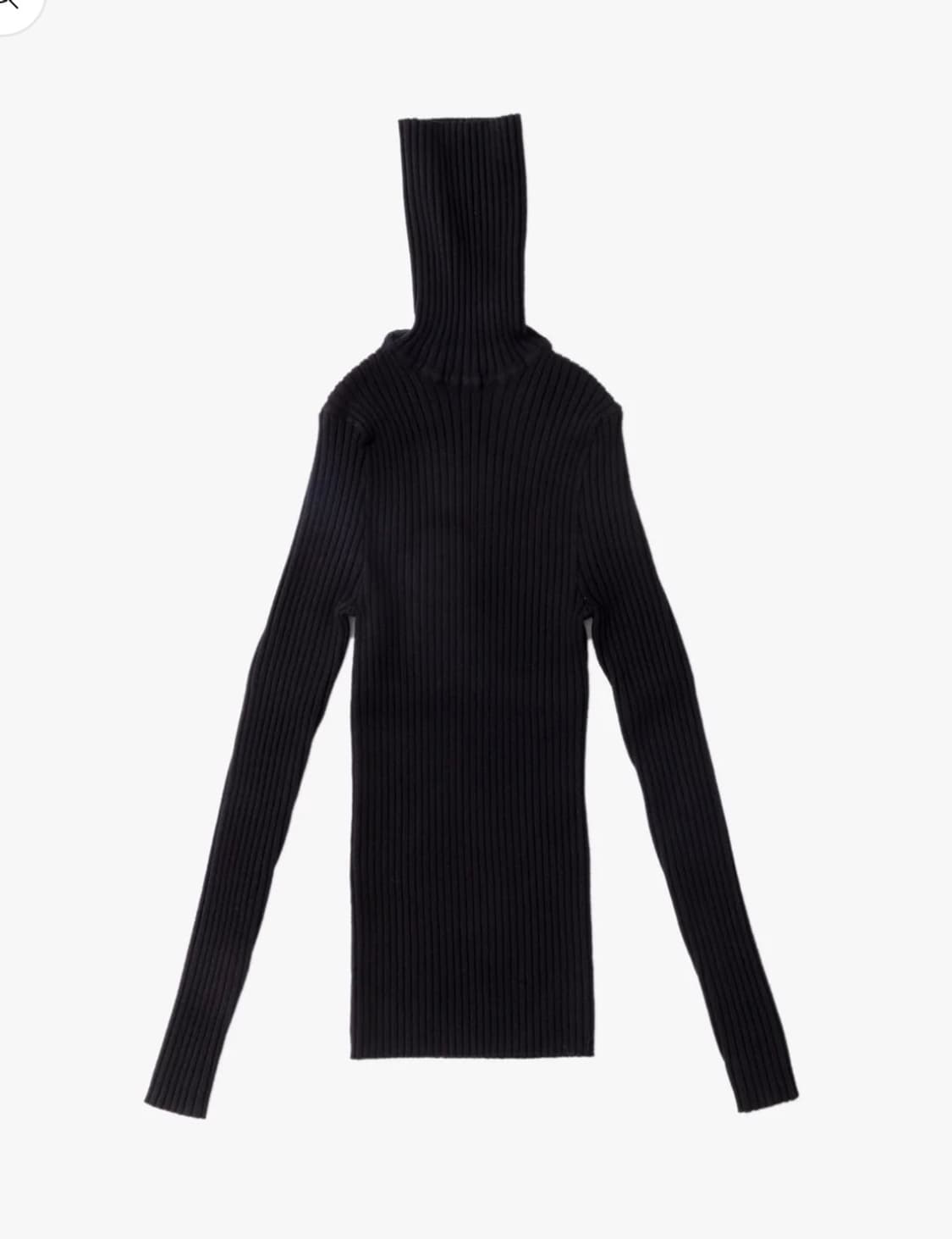 GIUGIU Nonna Turtleneck black 상품이미지1