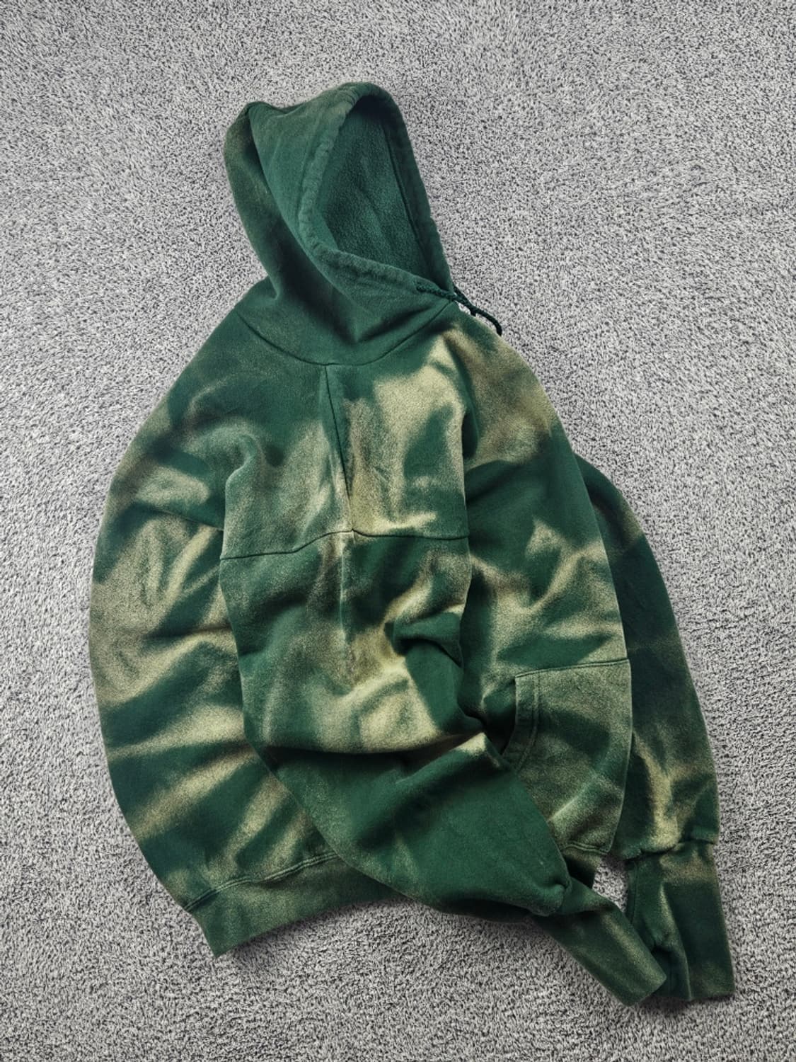 USA 핸드커프스 핸드워머 다잉워시드커스텀 후디 ( M ) / 10672 상품이미지4