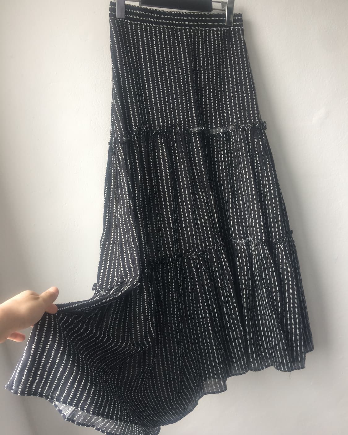 Stripe pattern long skirt 상품이미지3