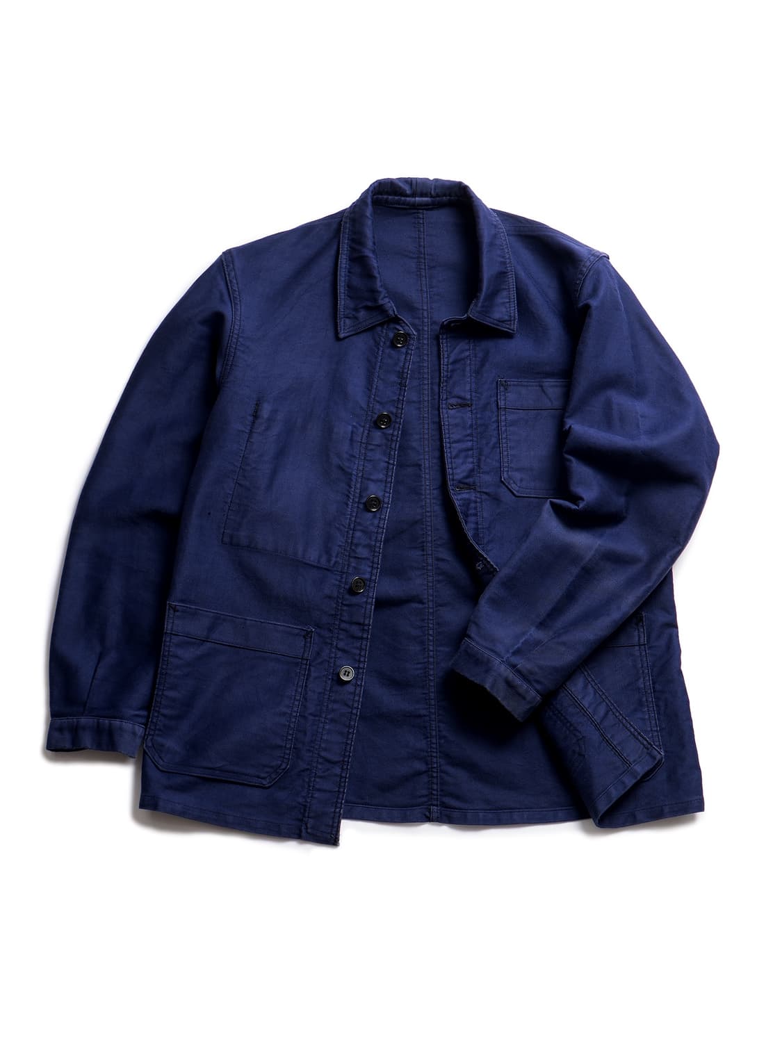 40‘s French Moleskin Work Chore Jacket 상품이미지5