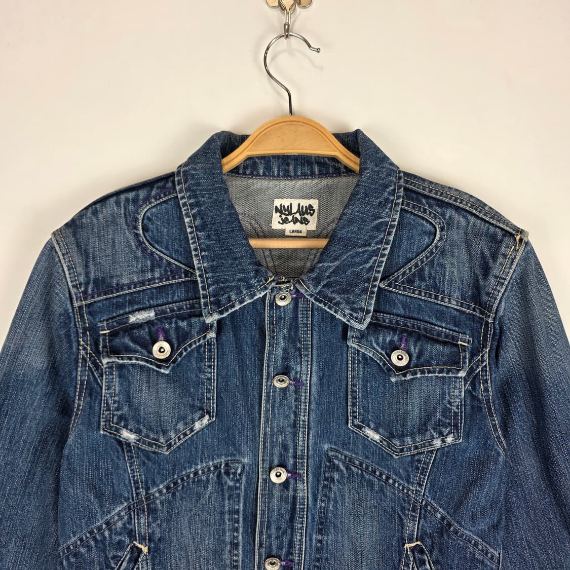 Nylaus jeans 아메카지 데님자켓 상품이미지3