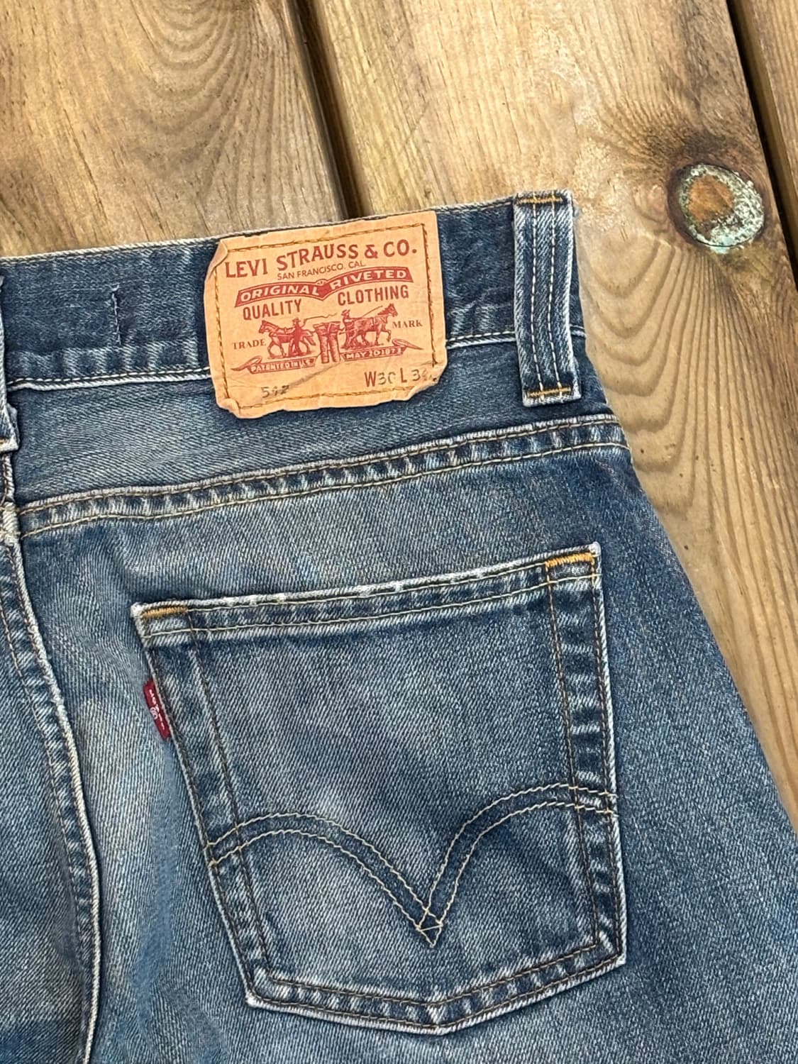 Levi’s 512 부츠컷 데님 팬츠 상품이미지10