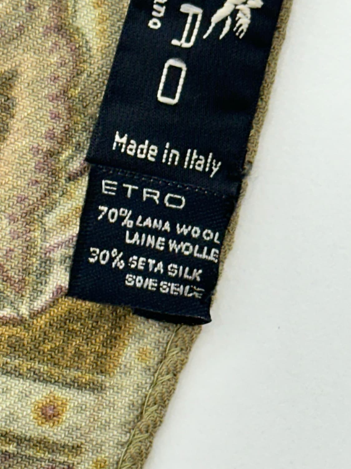 에트로 울 실크 머플러 상품이미지6
