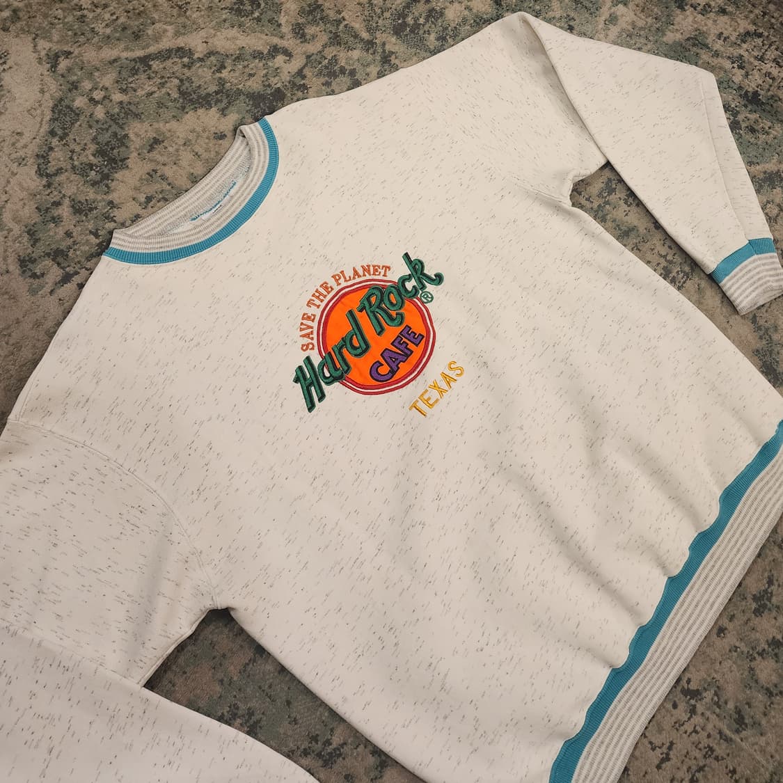 90s 제작 USA 하드락카페 스웻셔츠 상품이미지2