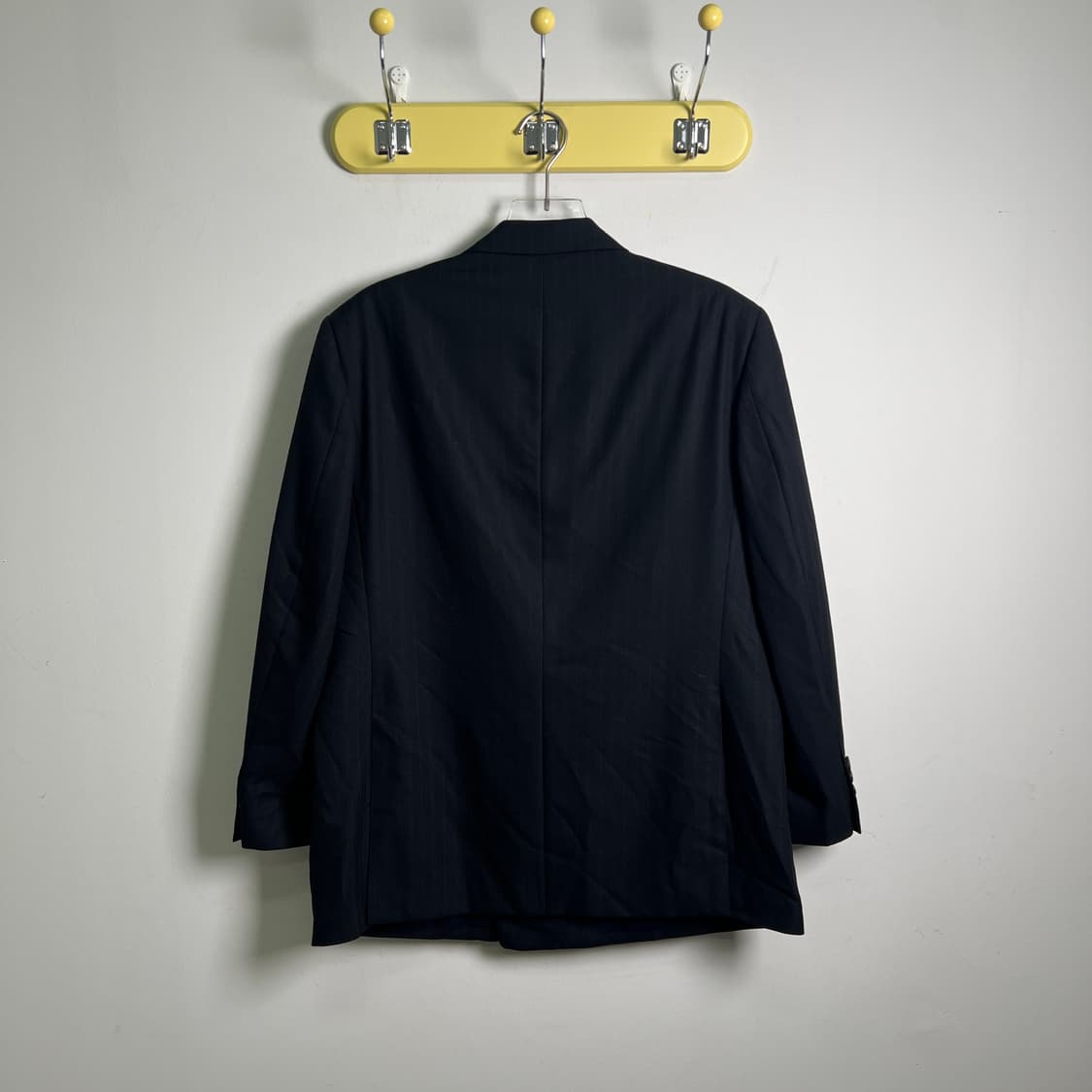 버버리 런던 블랙 스트라이프 더블 브레스티드 블레이저  상품이미지2