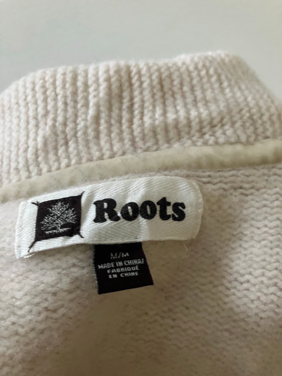 Roots 루츠 코위찬니트 노르딕니트 니트풀집업 램스울니트 딱붙핏 상품이미지5