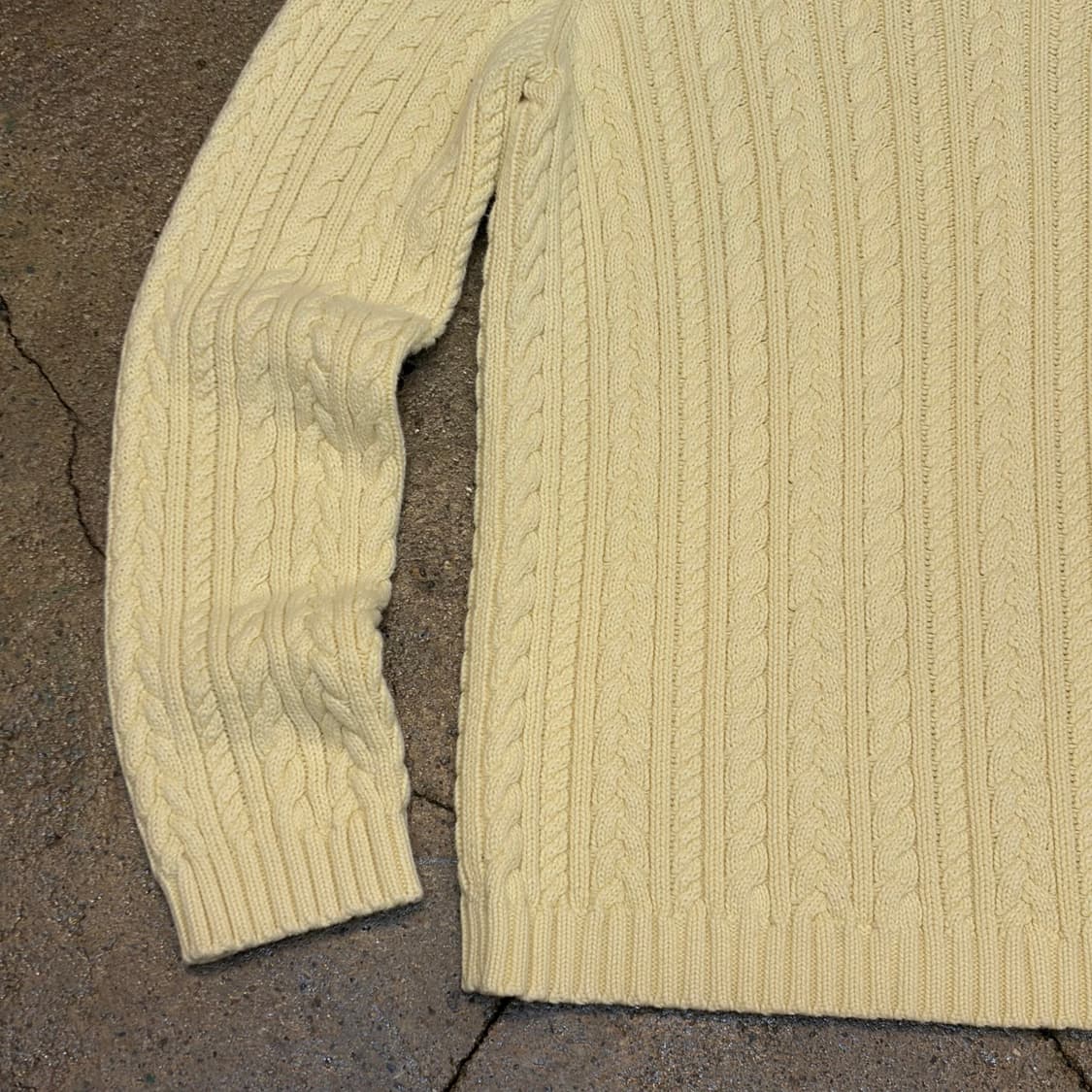 새상품급 90s USA 빈티지 폴로 랄프로렌 니트 헤비코튼 니트  상품이미지5