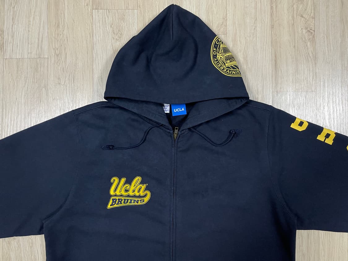110) 80's 복각 챔피온 미대학 UCLA 후드집업 상품이미지1