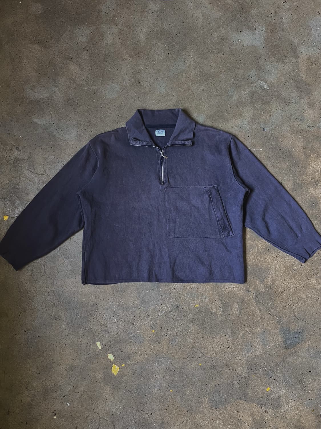 [4]01SS CP 컴퍼니 하프 집업 니트 점퍼 상품이미지1