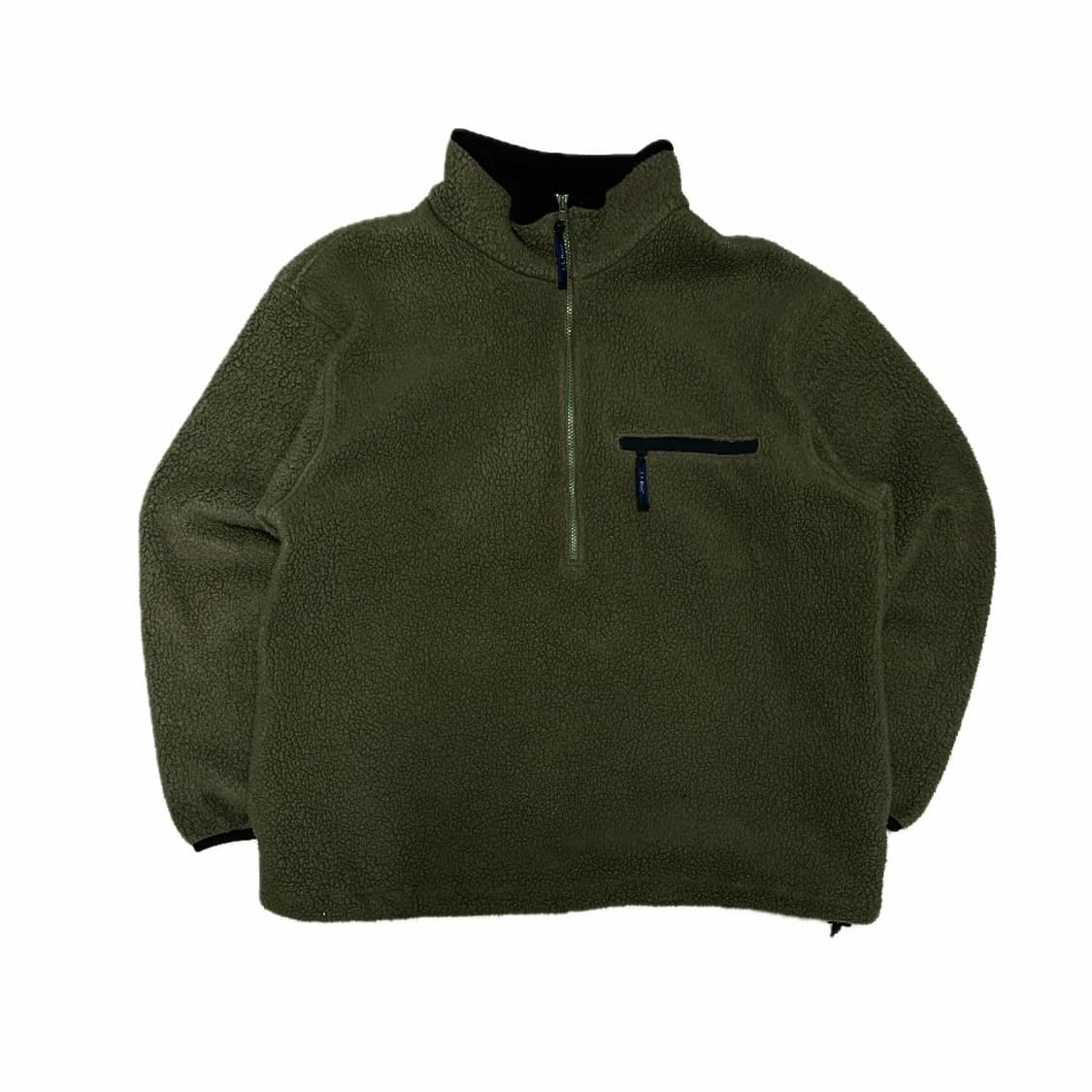 80s 엘엘빈 딥파일 카키 상품이미지3