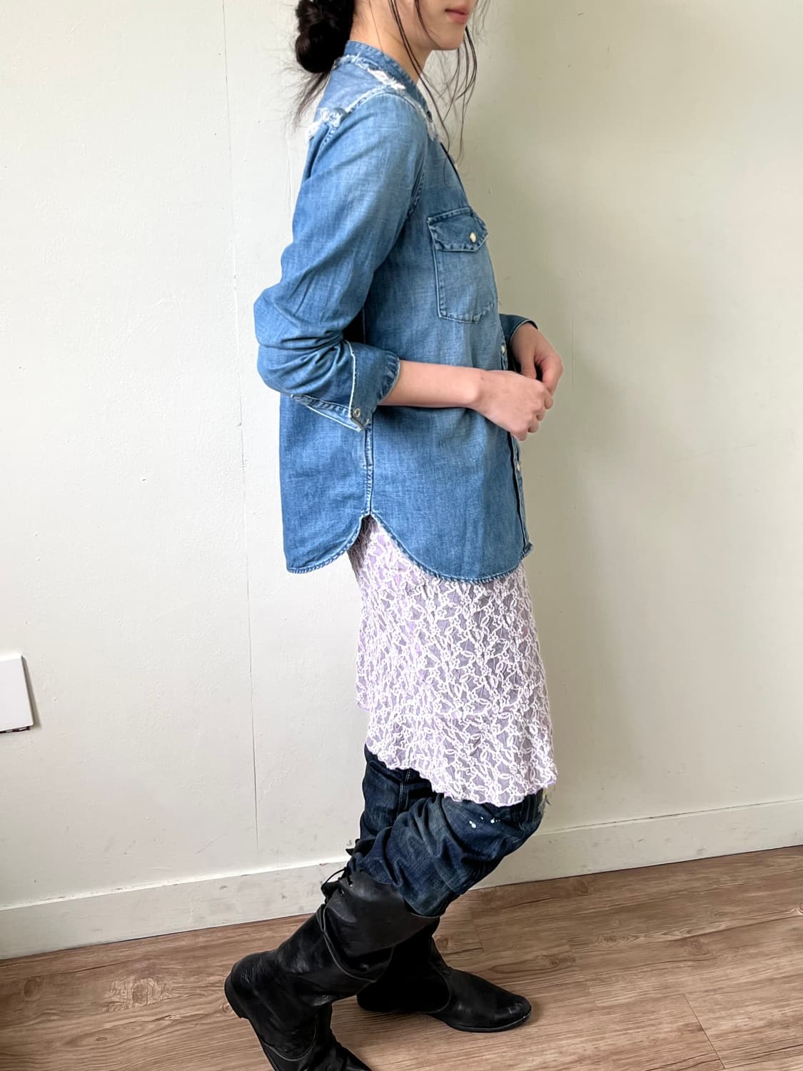 Gap 스카치 웨스턴 데님 셔츠 상품이미지5