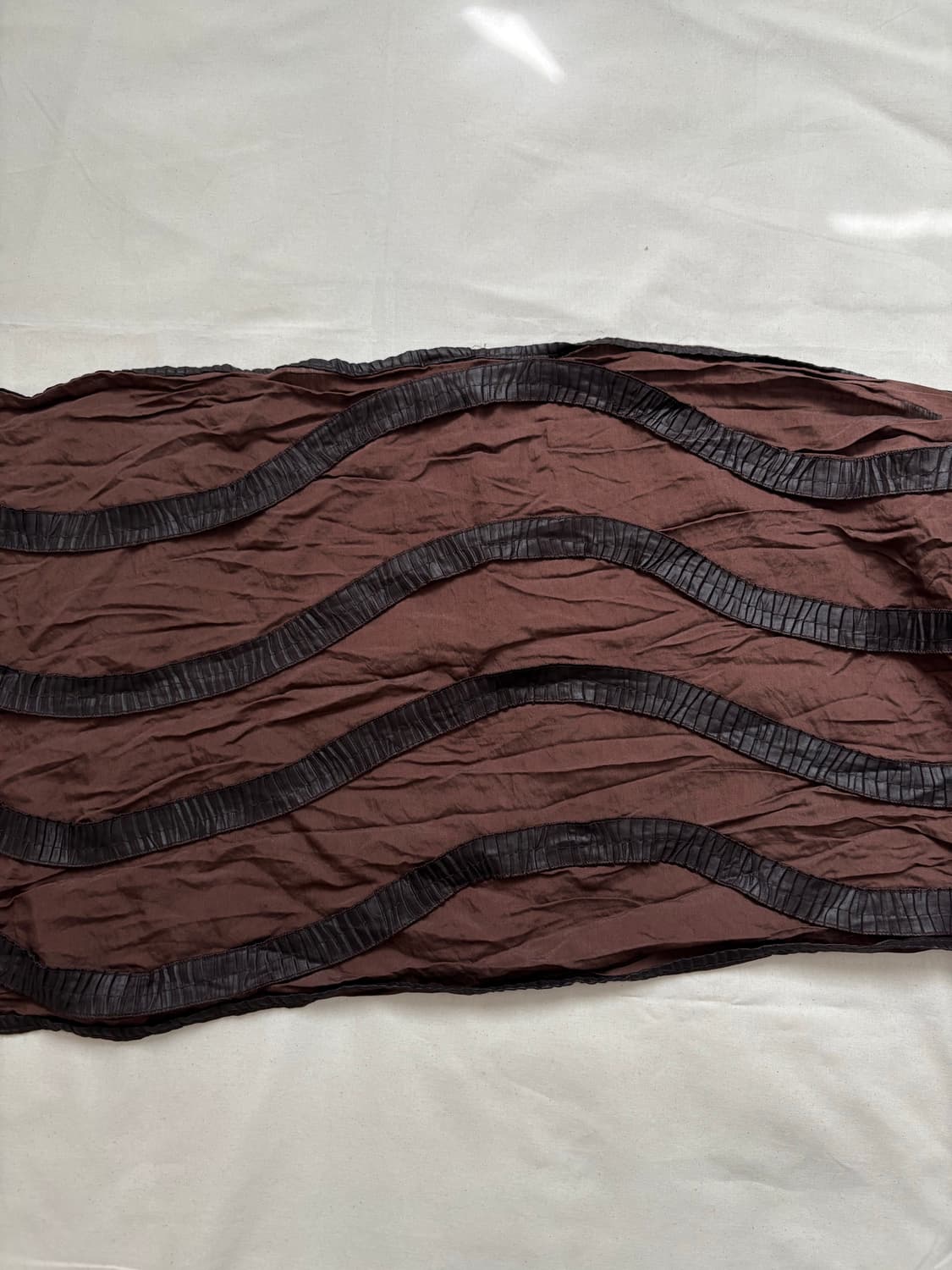 vintage brown scarf 상품이미지3