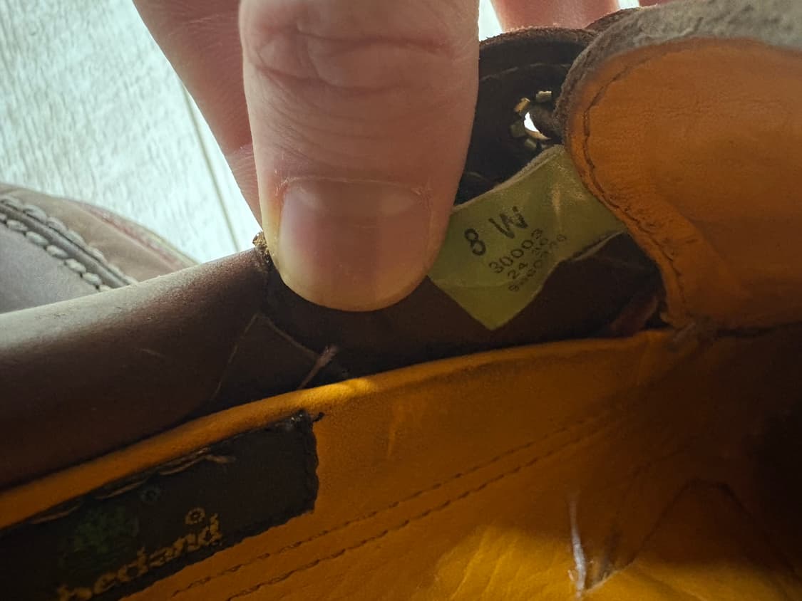 팀버랜드 3아이 보트슈즈 브라운 260 상품이미지7