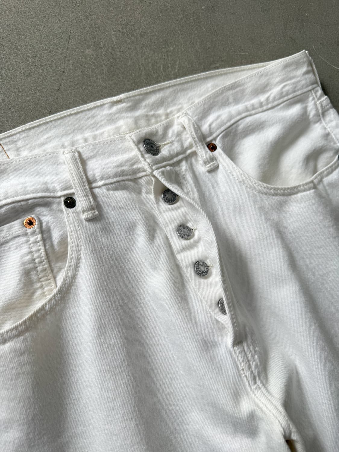 Levi's 501 Cut Off Denim Shorts 상품이미지3