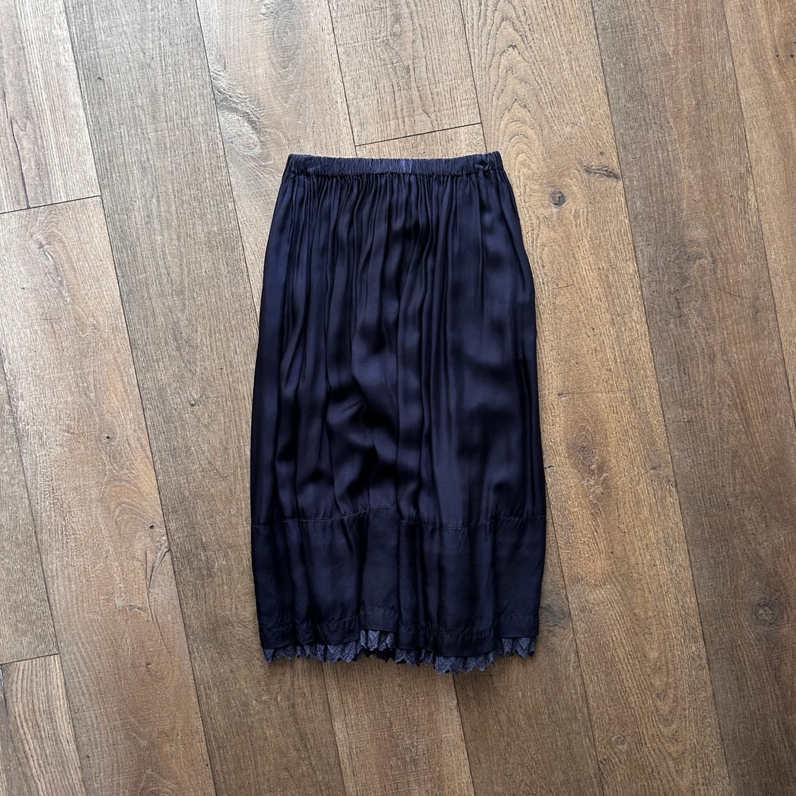 Shirring Lace Layer Skirt 상품이미지1