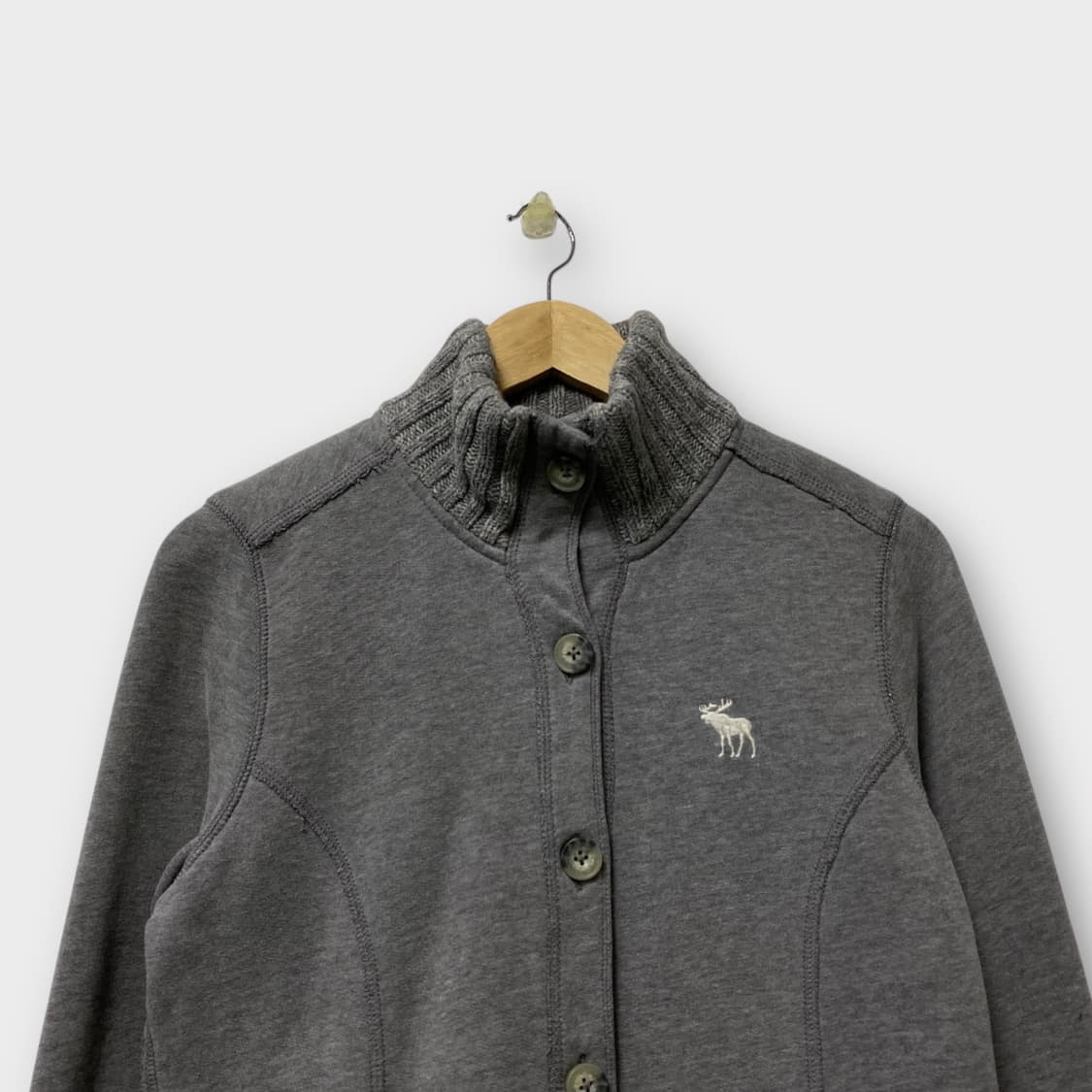 아베크롬비 Abercrombie 골지넥  가디건M 상품이미지3