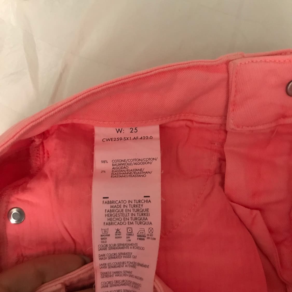 Calvin Klein 캘빈클라인 갸루 핑크 초미니스커트 상품이미지5