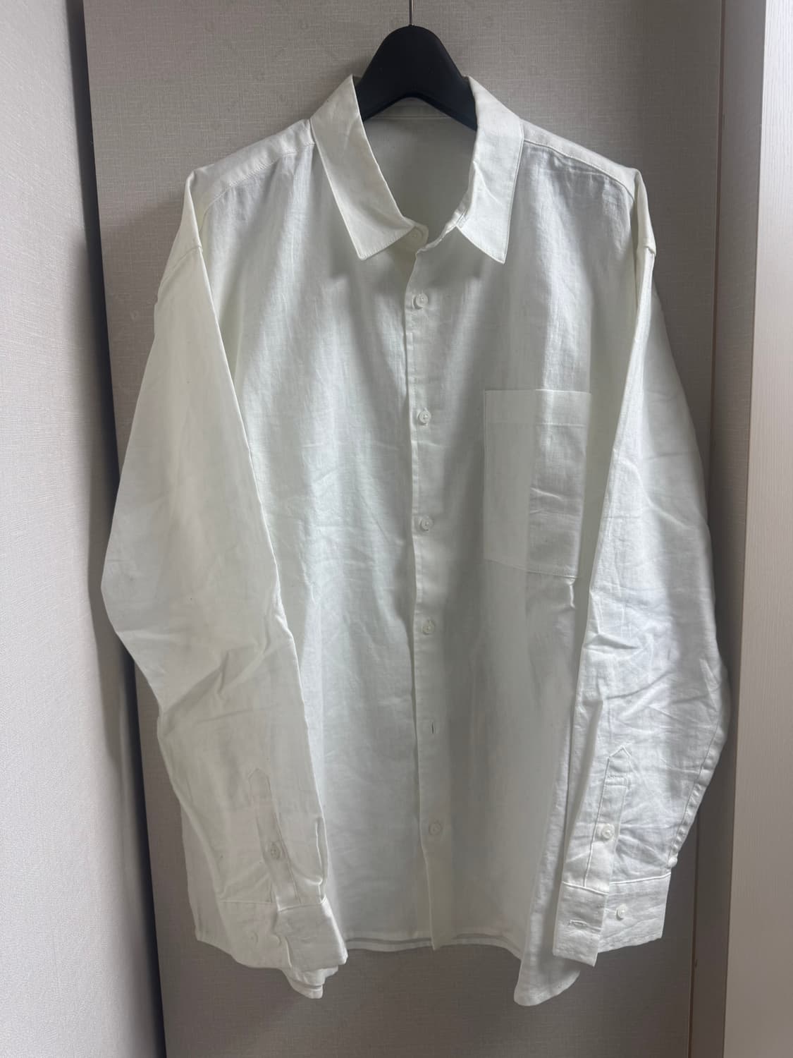 파츠 / 화이트 셔츠 / L 상품이미지1