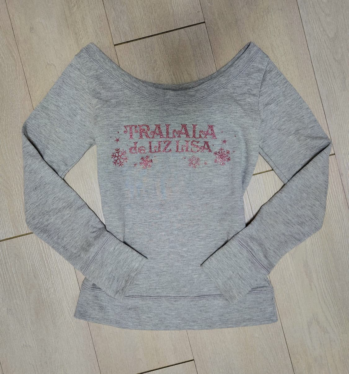 유일매물 고전 트랄라라&리즈리사 헤이세이 00s 오프숄더 상품이미지1