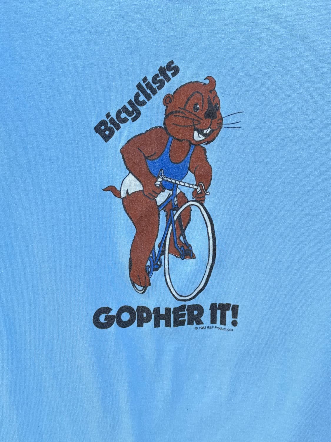80s 바이시클리스크 티셔츠 상품이미지2