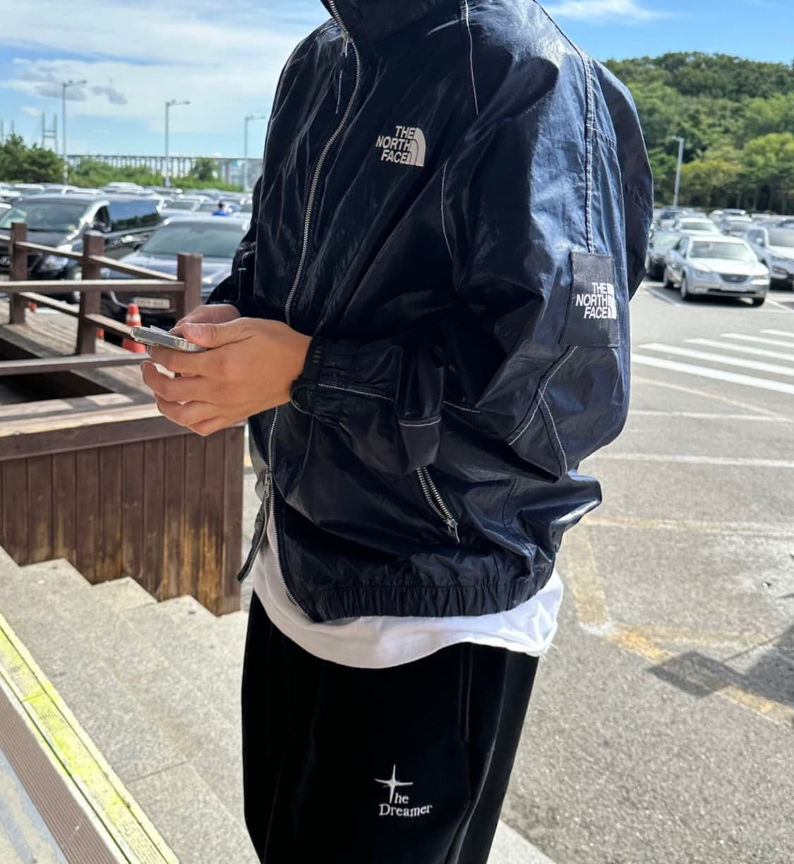 L) 노스페이스 화이트 라벨 노벨티 올레마 자켓 블랙 상품이미지2